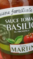 sauce tomate basilic