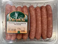 Salchichas de pollo