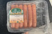 salchichas de pollo