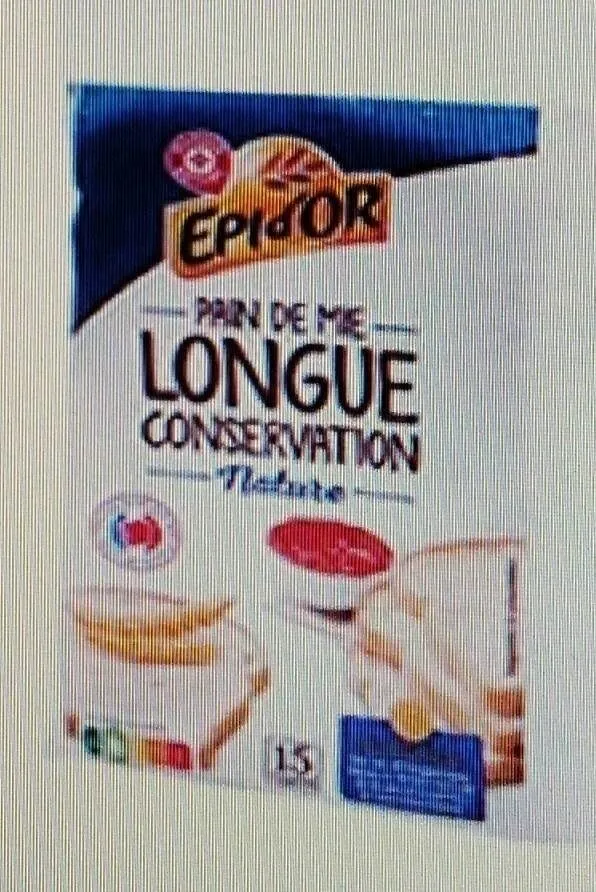 Pain de mie longue conservation nature