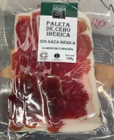 Paleta de cebo ibérica