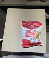 Biscoito de proteína sabor coco