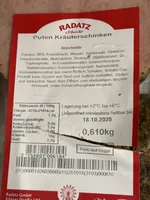 Puten Kräuterschinken