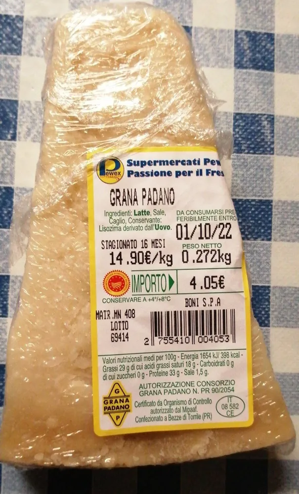 Grana Padano 16 mesi
