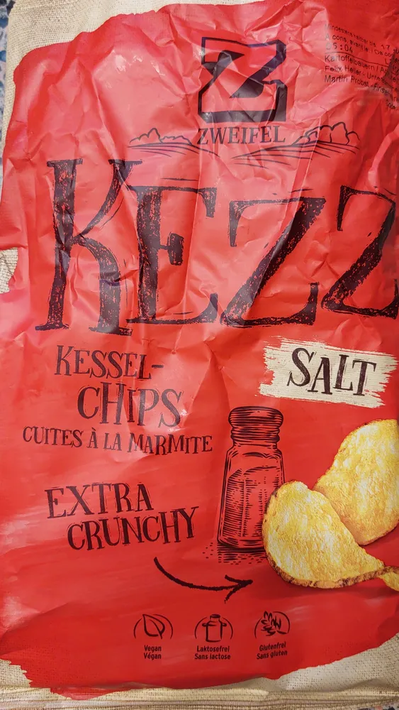 KEZZ KESSEL-CHIPS CUITES À LA MARMITE SALT