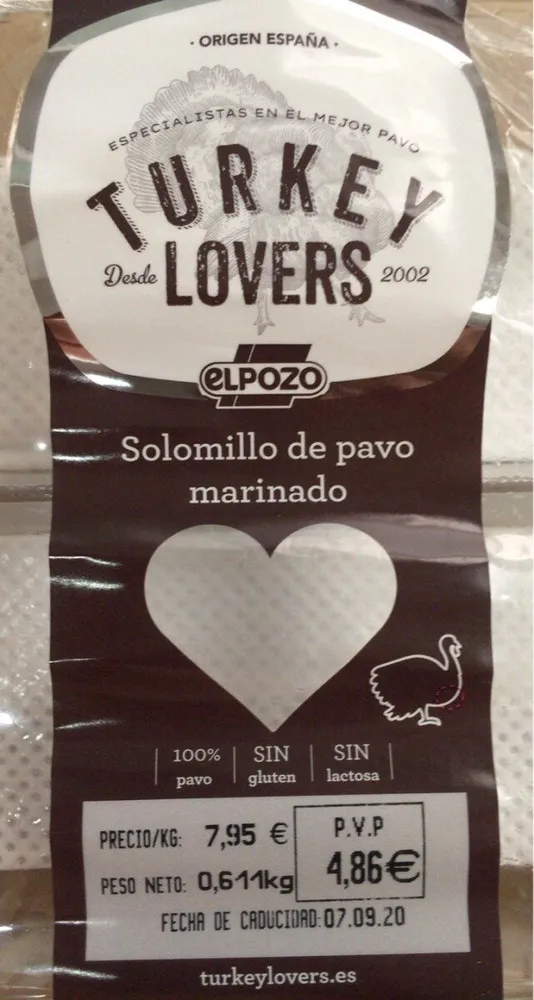 Solomillo de Pavo marinado