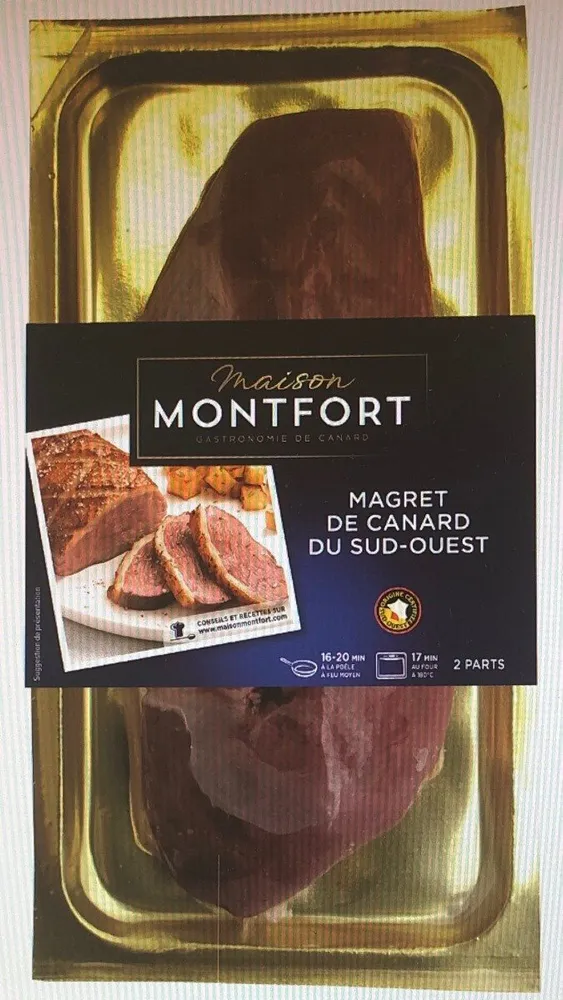 Magret de canard cru du Sud-Ouest