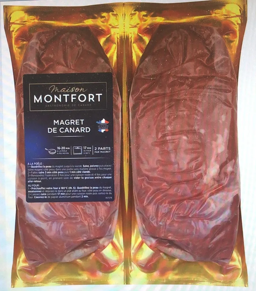 Magret de canard origine France