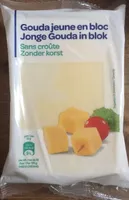 Gouda jeune en bloc