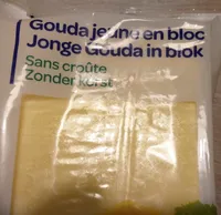 Gouda jeune en bloc