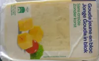 Gouda jeune en bloc