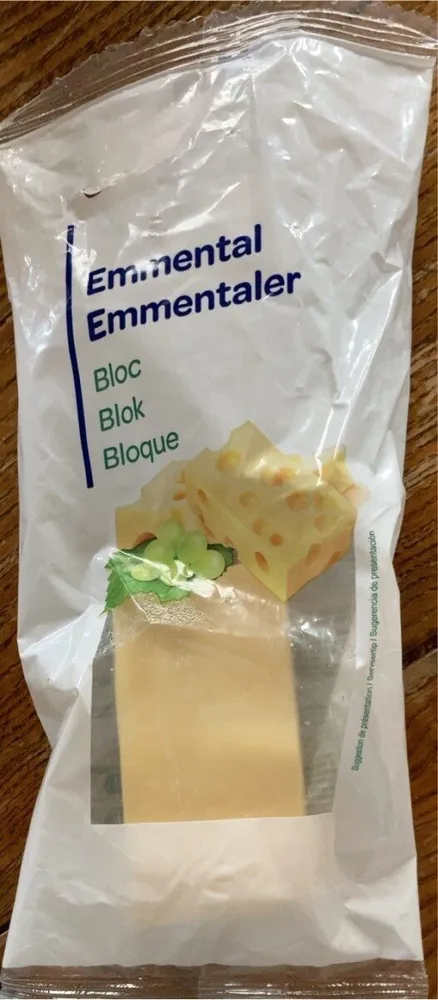 Fromage emmental en bloc