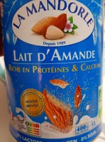Lait d'amande bio