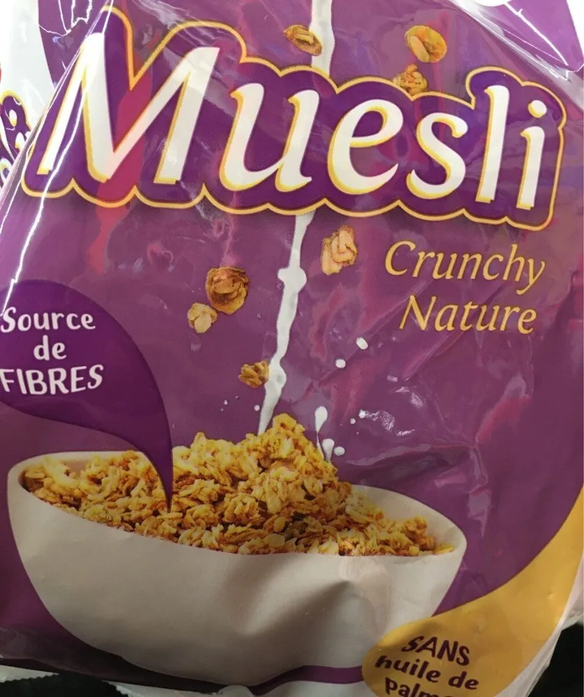 Muesli crunchy nature