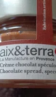Crème chocolat spéculoos