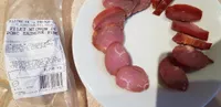 Filet mignon de porc saumuré fumé