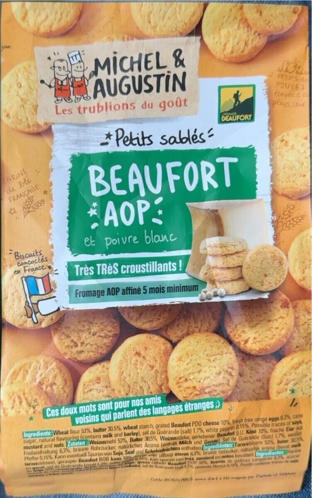 Petits sablés Beaufort AOP