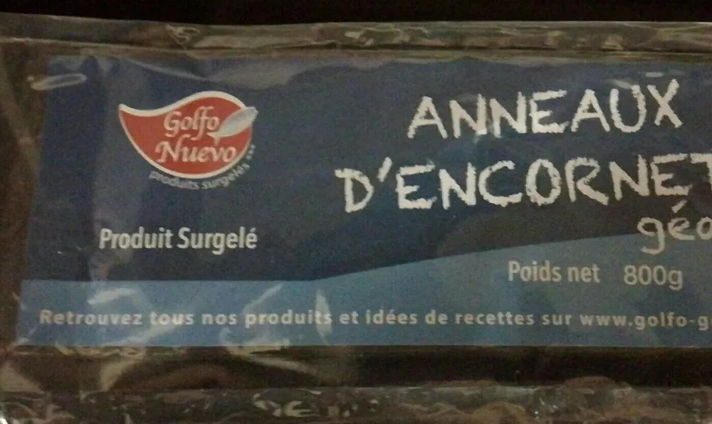 Anneaux d'encornets