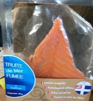 Truite de mer fumee