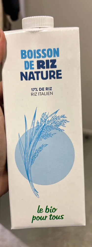 BOISSON DE RIZ NATURE