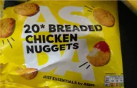 Breaeded chicken nuggets