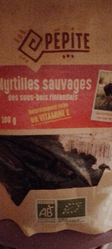 Myrtilles sauvages
