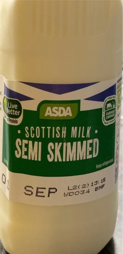 Scottish Milk Semi Skimmed