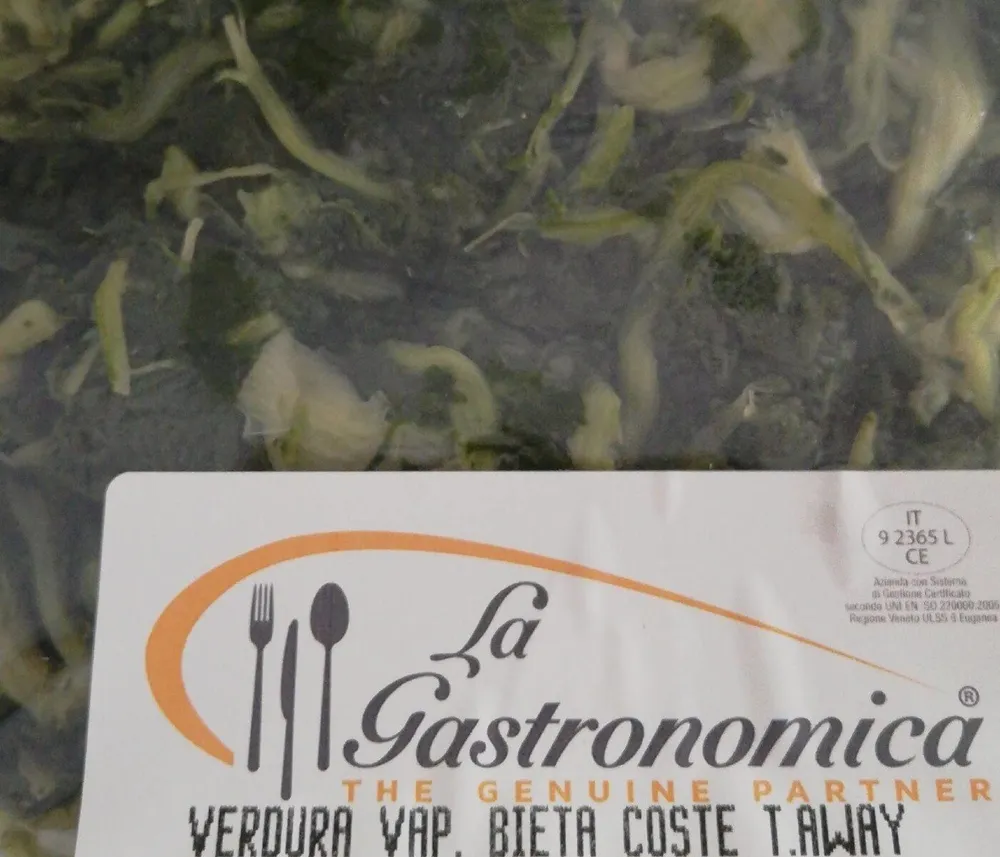 Verdura vap. Bieta coste