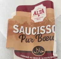 Saucisse pur boeuf
