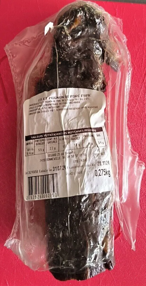 Filer Mignon de Porc Fumé