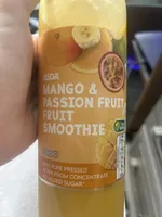 Mango and passion fruit smoothie
