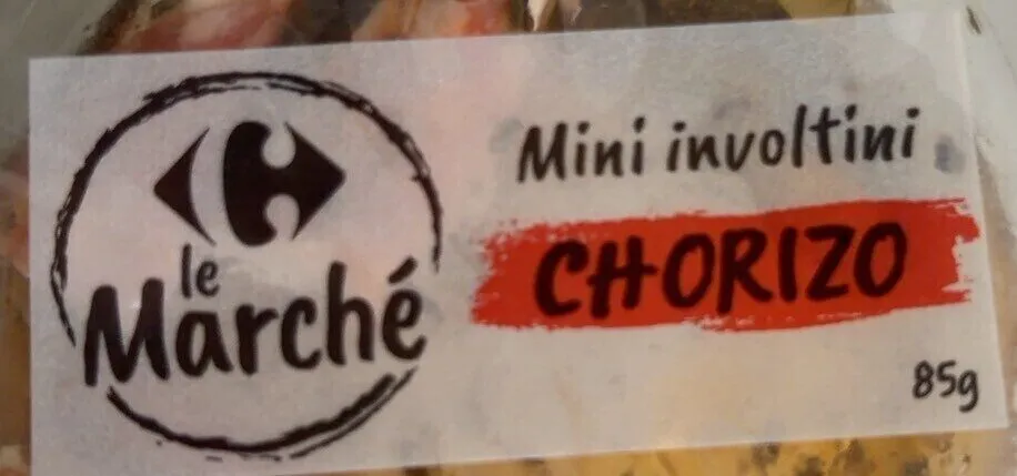 Mini involtini chorizo