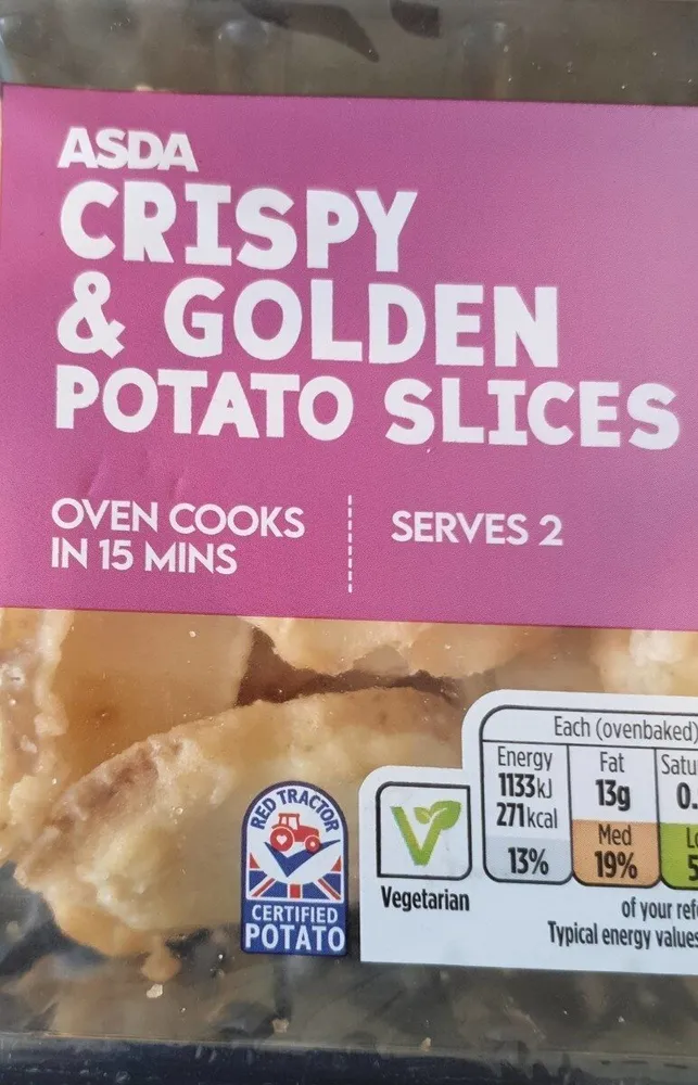 CRISPY & GOLDEN POTATO SLICES