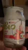 Yaourt entier bio fraise