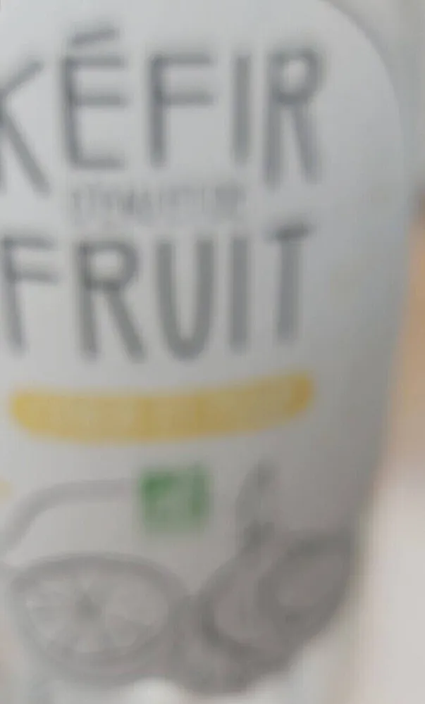 Kéfir d'eau et de fruit:Citron Figue
