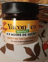 Sirop de Yacon vanille bio
