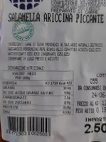 Salamella ariccina piccante