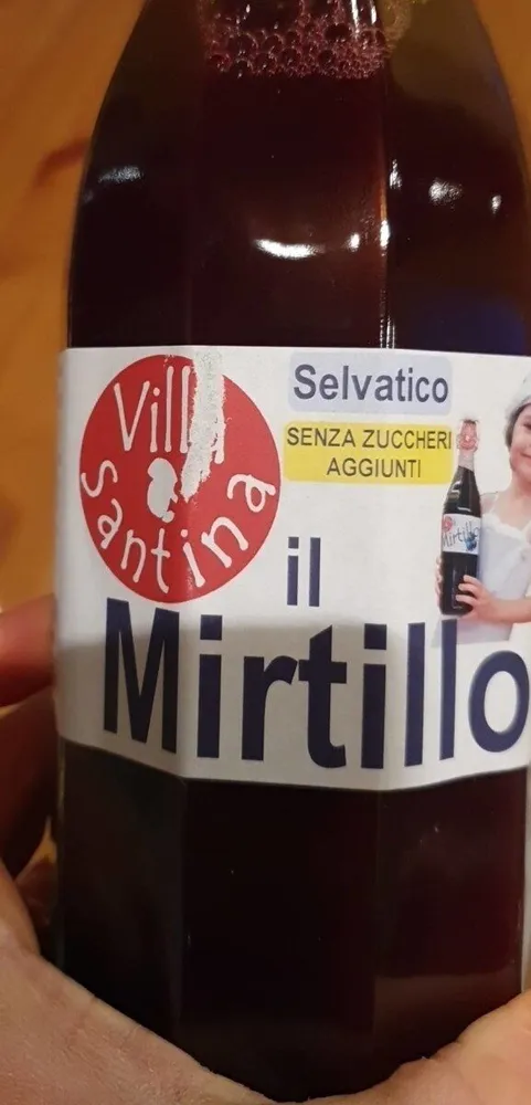 Succo mirtillo