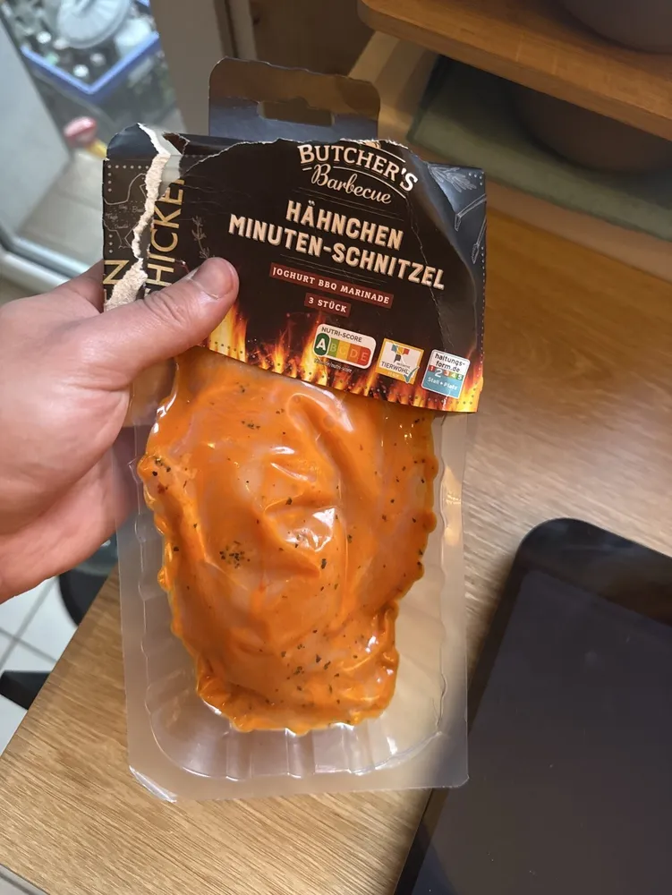 Hänchen Minuten Schnitzel