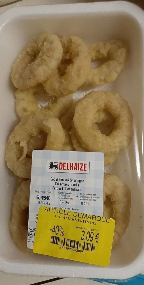 Calamars panés