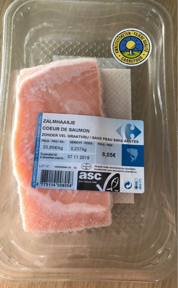 Coeur de saumon