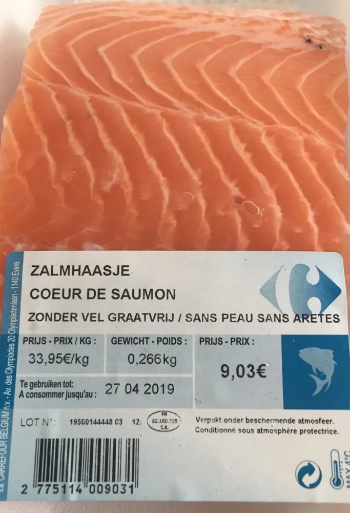 Coeur de saumon