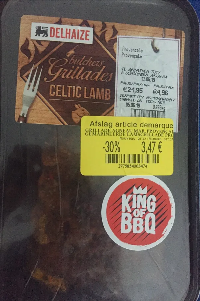 Grillades Celtic Lamb
