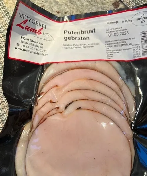 Putenbrust gebraten