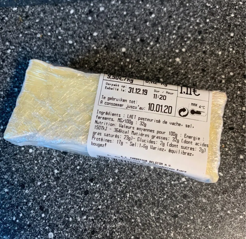 Brique de Brie 60%