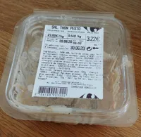 Salade thon pesto