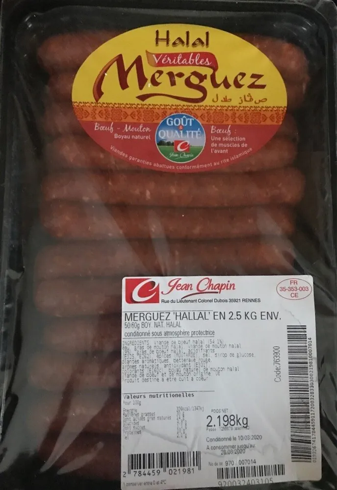 Halal Merguez