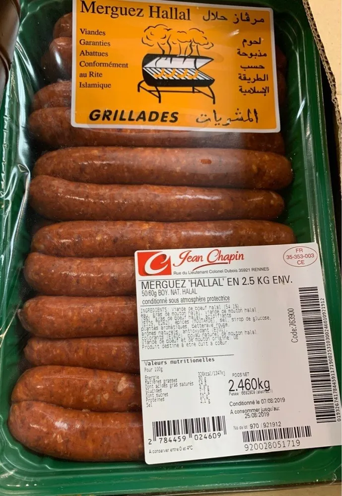 Merguez Hallal