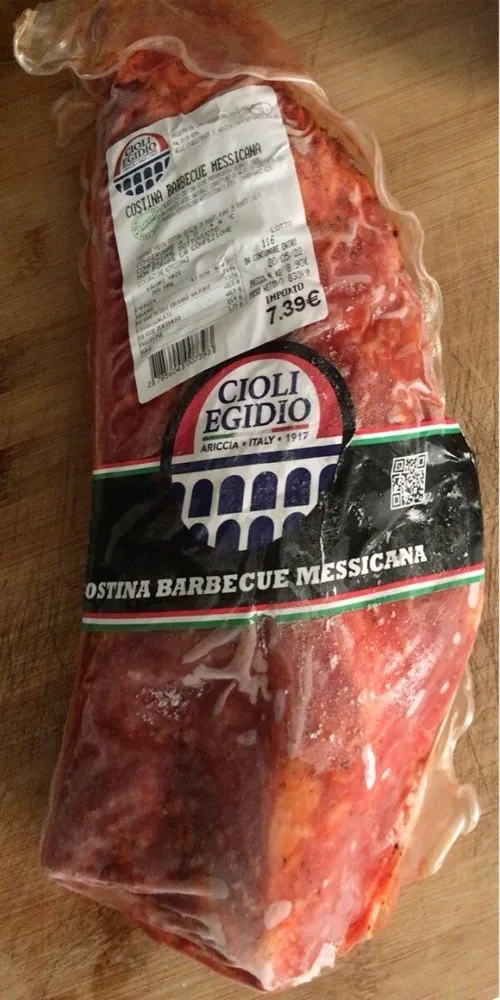 Costina barbecue messicana
