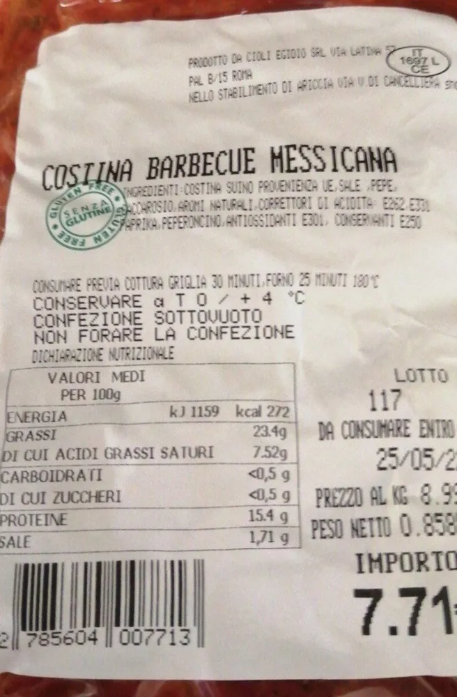 Cosina barbecue messicana